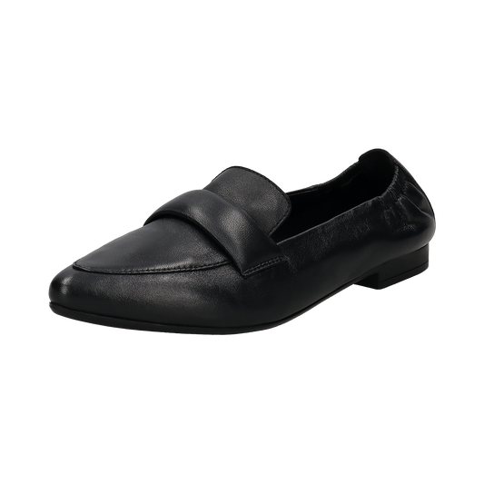 Leather Loafers black