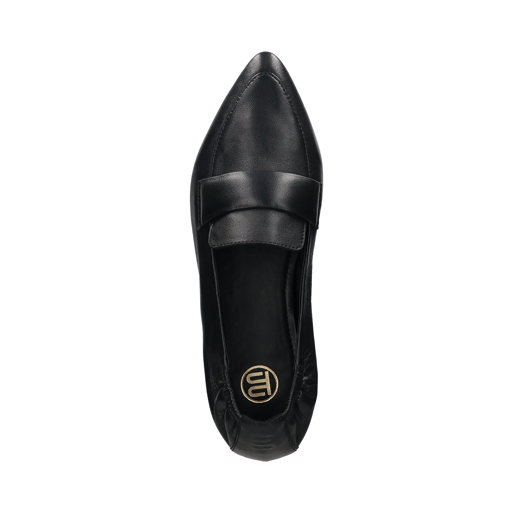 Cuir Loafer noir