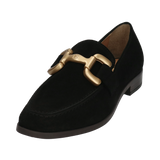 Leather Loafers black