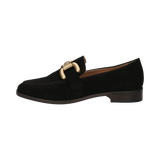 Cuir Loafers noir