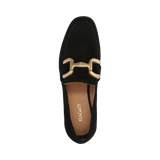 Cuir Loafers noir