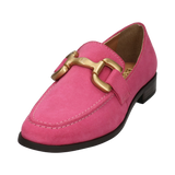 Cuir Loafers rose