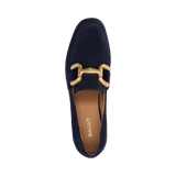 Leather Loafers dark blue