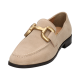 Cuir Loafers sable