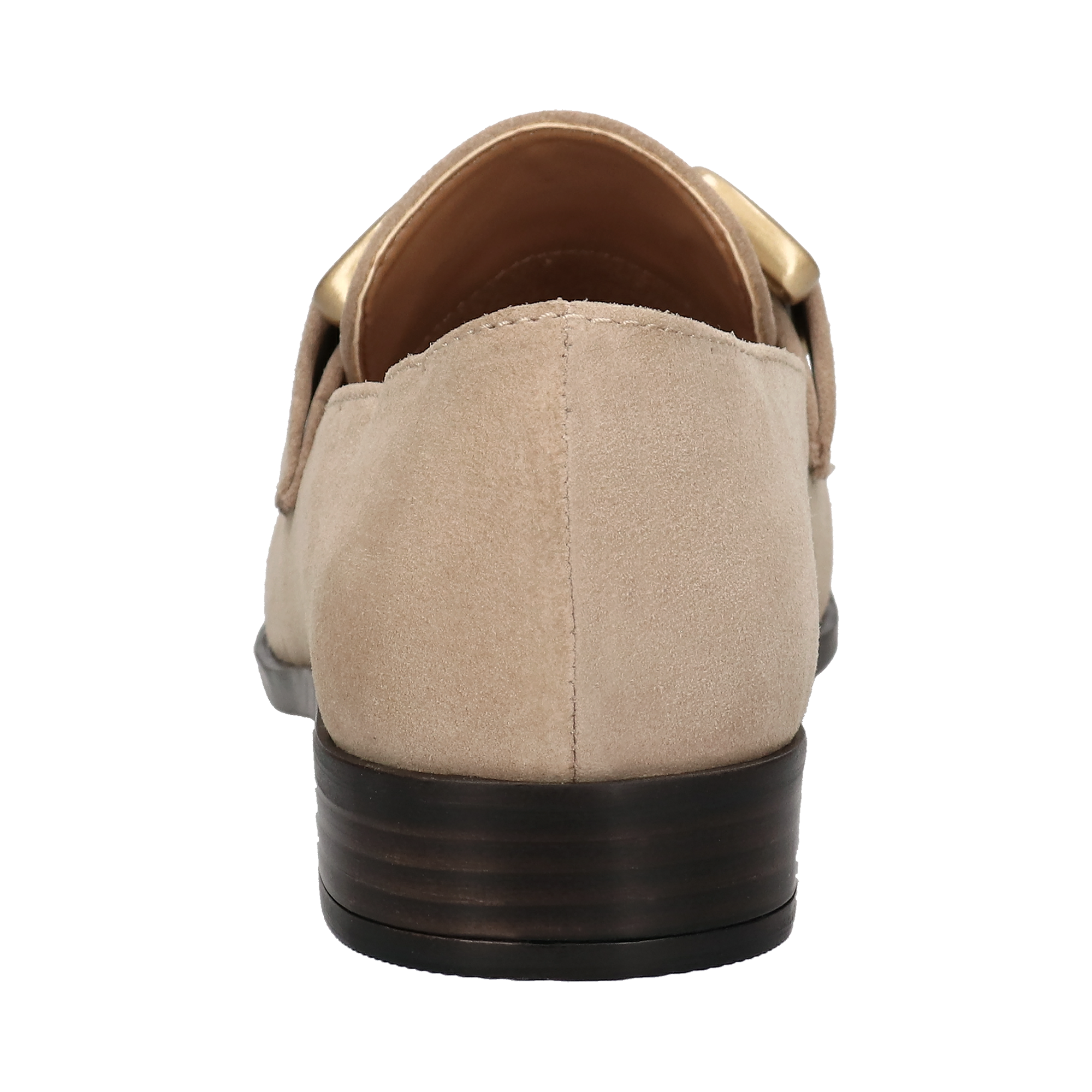 Leder Ballerina beige