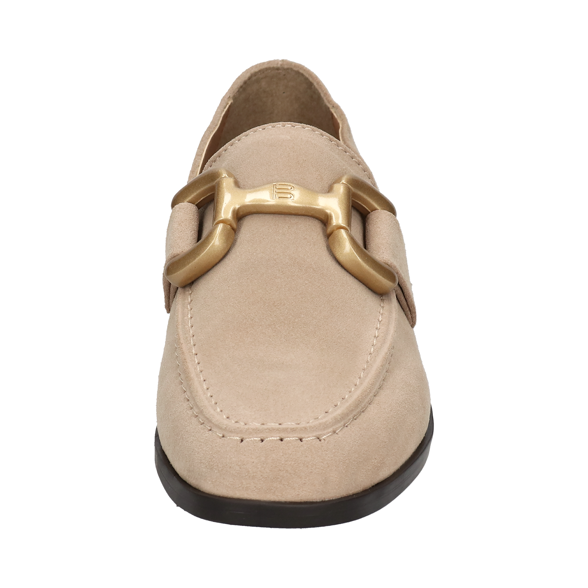 Leder Ballerina beige