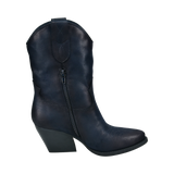 Bottines bleu foncé