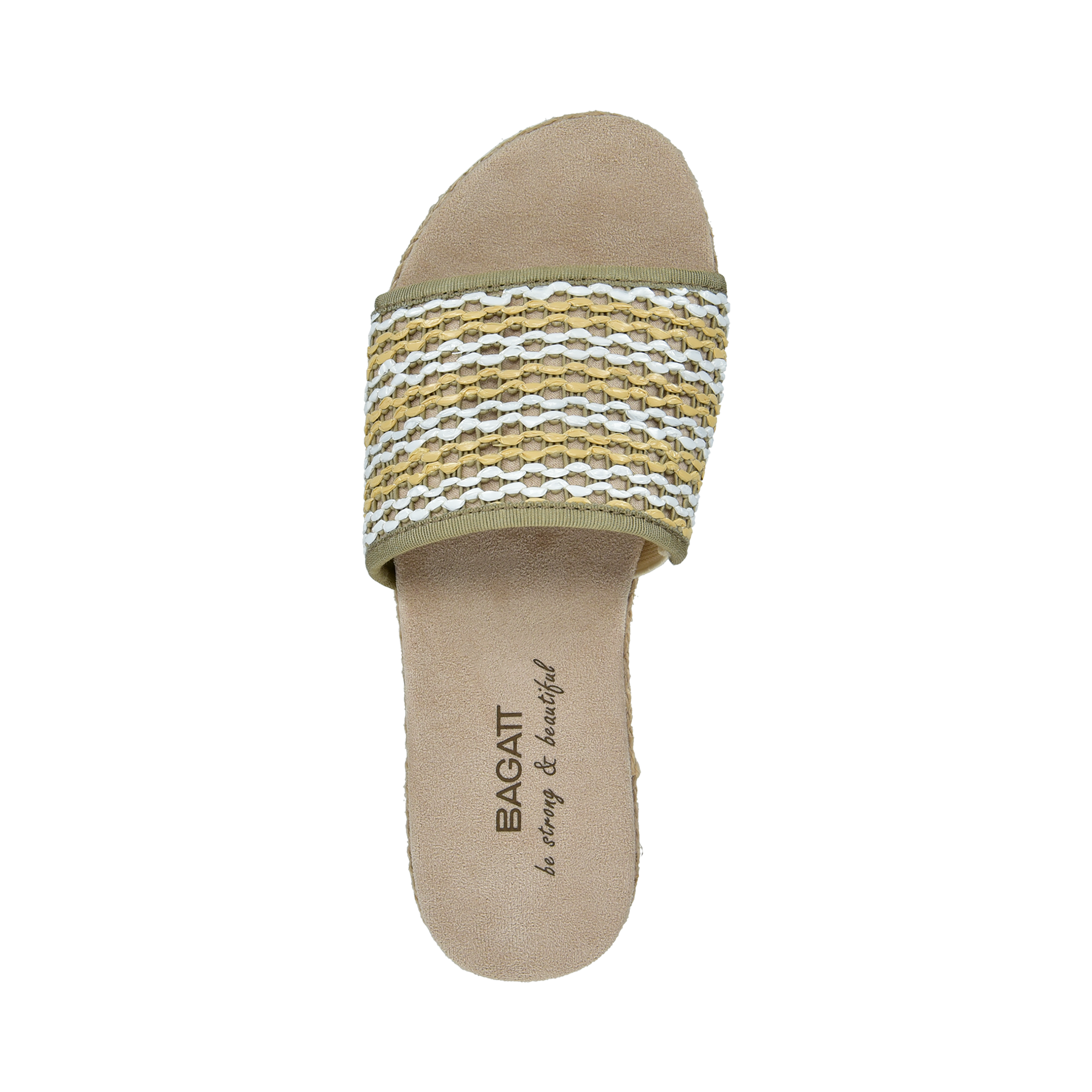 Pantoletten beige