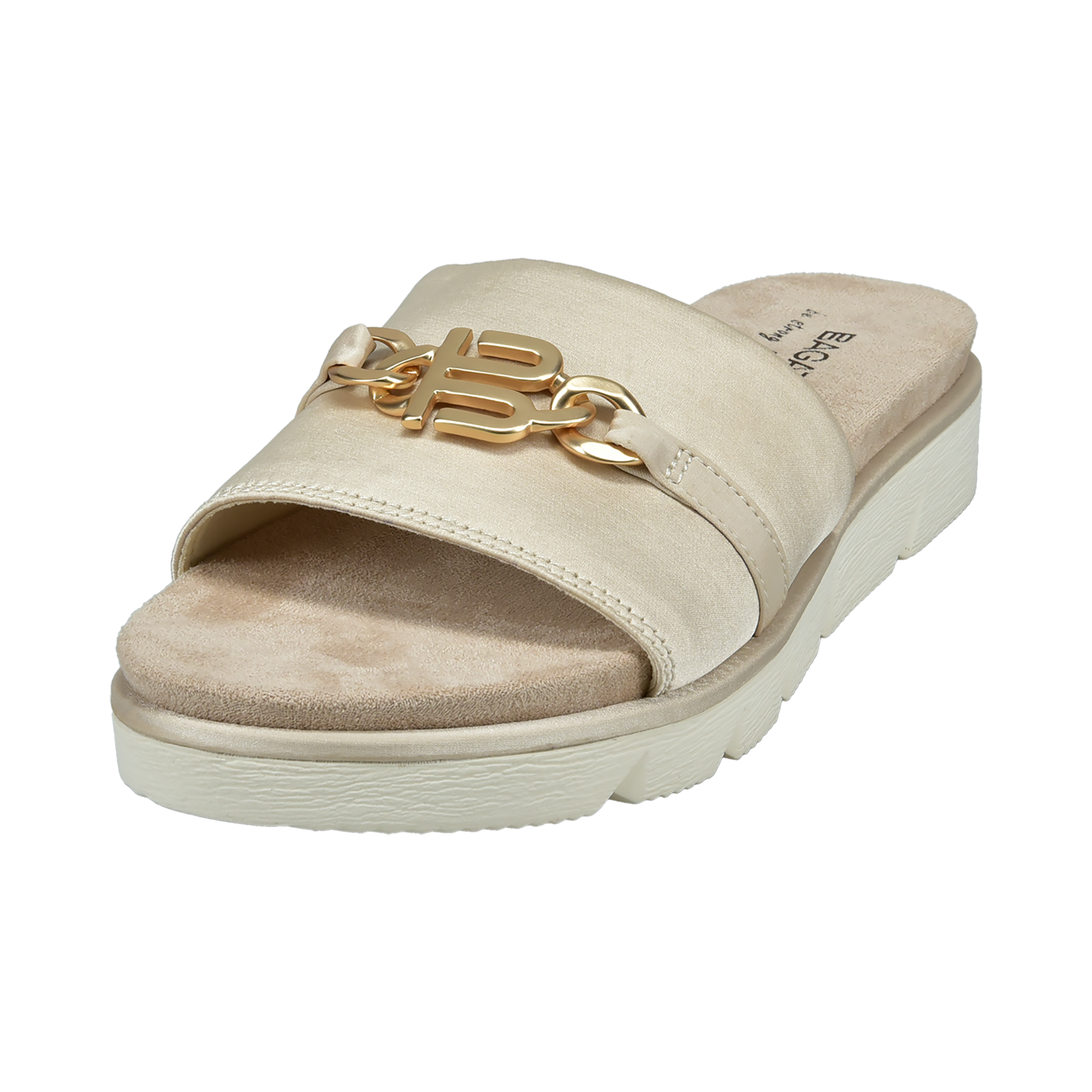 Pantoletten beige