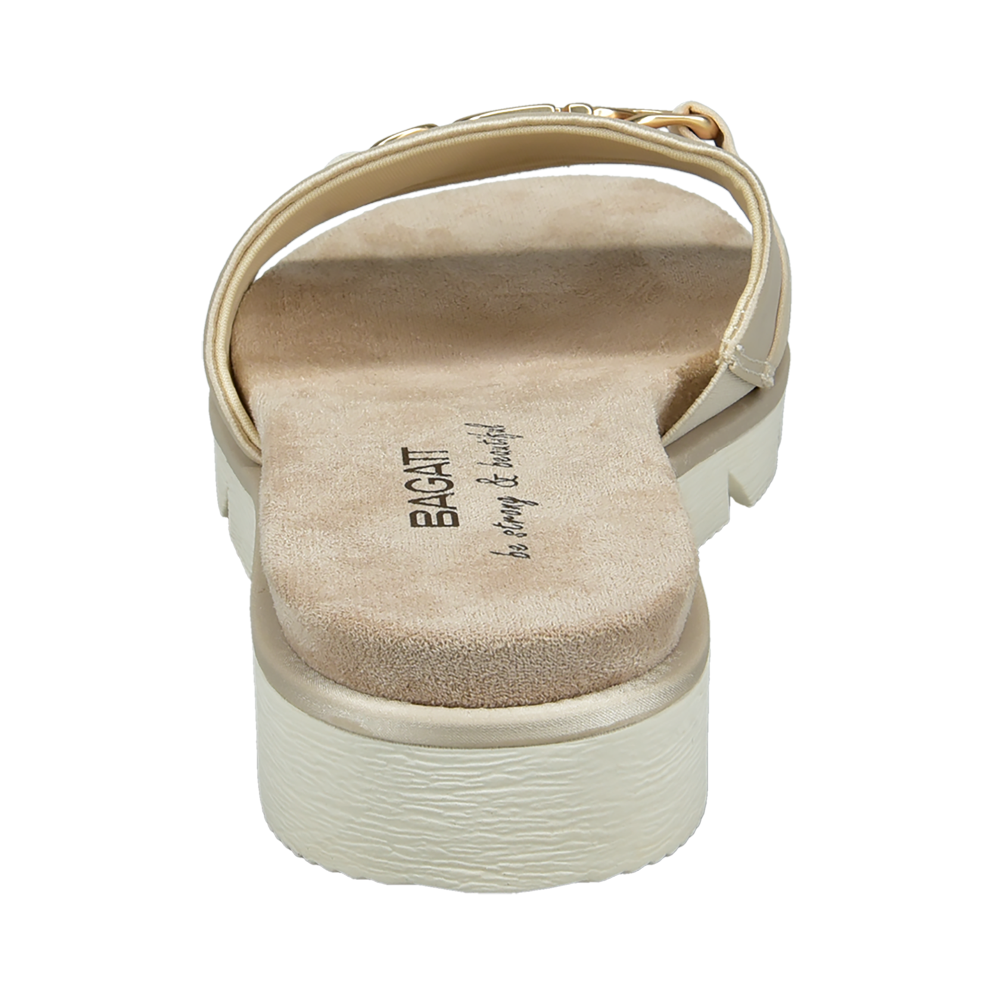 Pantoletten beige