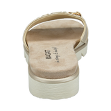 Pantoletten beige