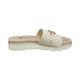 Pantoletten beige