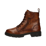 Leder Stiefel cognac