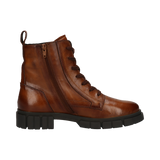 Leder Stiefel cognac