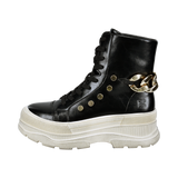 Sneaker Boots black lined