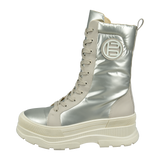 Stiefel metallic