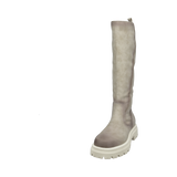 Langschaftstiefel Beige