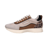 Leder Sneaker beige