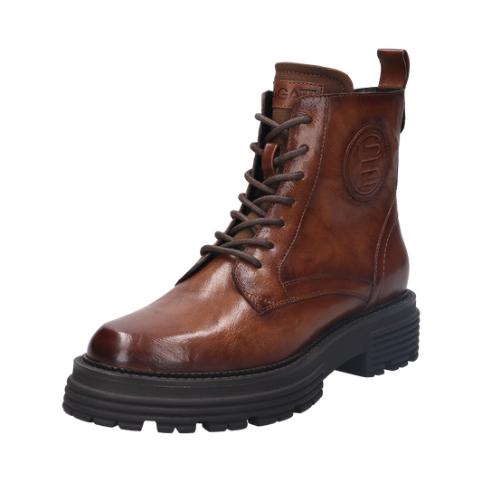 Leather Enna Boots medium brown