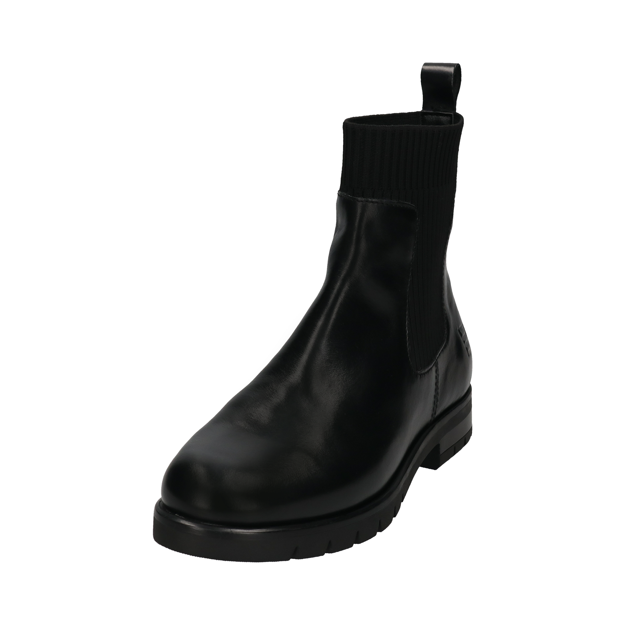 Cuir Chelsea noir