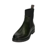 Leather Chelsea Boots dark green