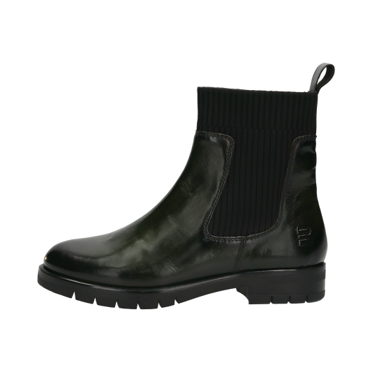 Leather Chelsea Boots Imola dark green