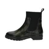 Leather Chelsea Boots dark green