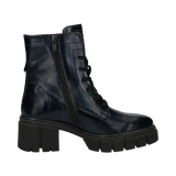 Leather Boots dark blue