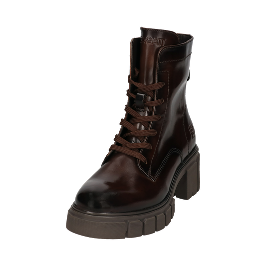 Leather Boots Forli dark brown