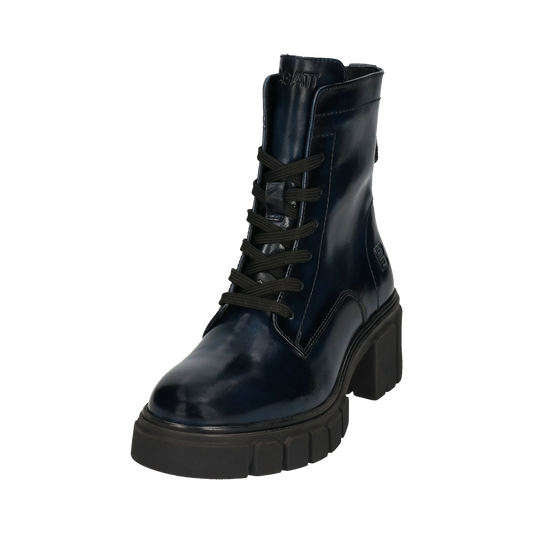 Leather Forli Boots dark blue