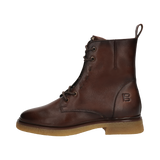 Cuir Bottes marron foncé