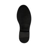 Leder Slipper schwarz