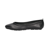 Cuir Ballerines noir