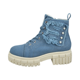 Stiefel blau