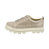 Lace-ups beige