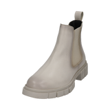 Leather Chelsea Boots off white