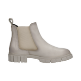 Leather Chelsea Boots off white