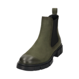 Leather Chelsea Boots green