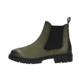 Leather Chelsea Boots green