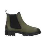 Leather Chelsea Boots green