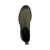 Leather Chelsea Boots green