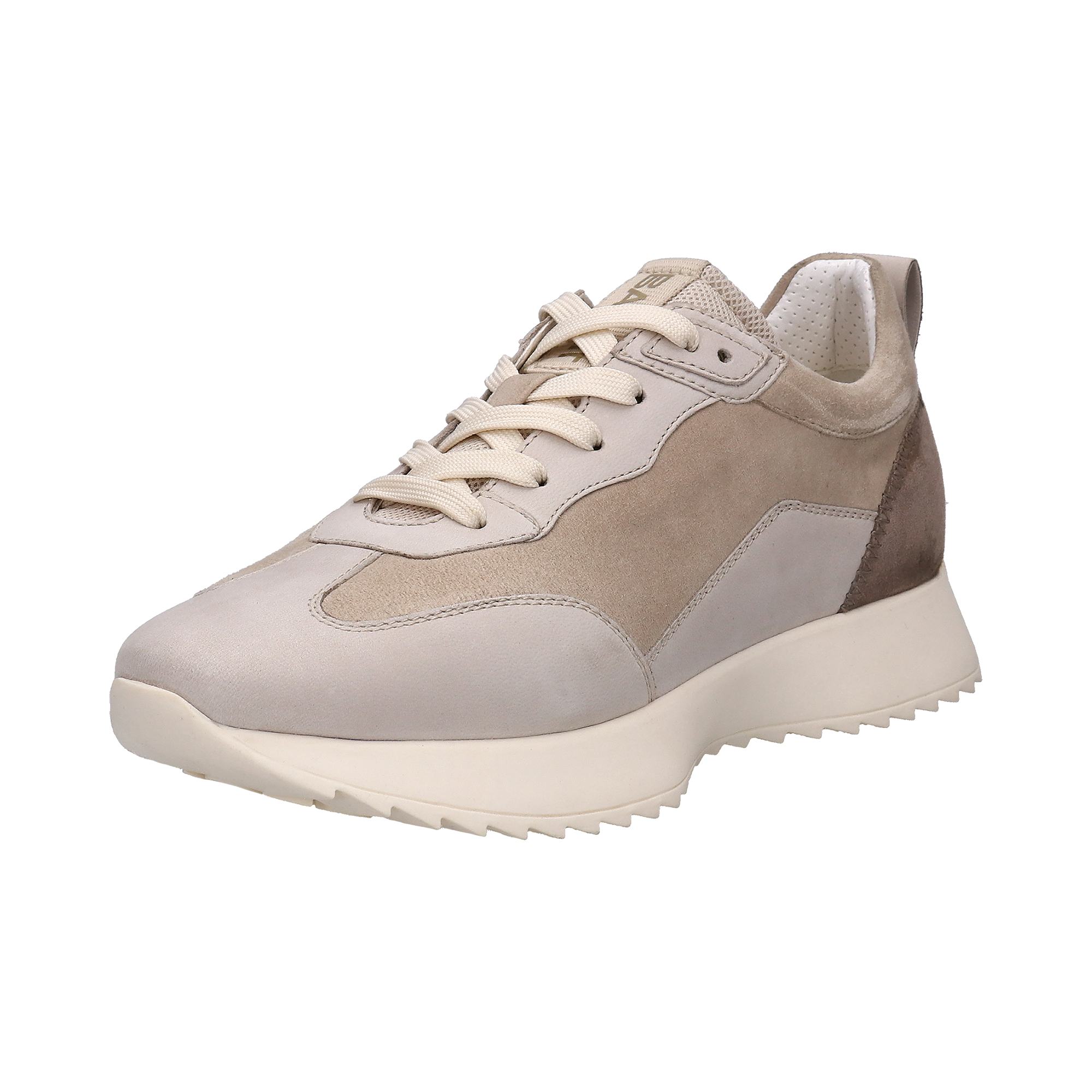 Leder Sneaker grau