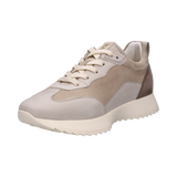 Leder Sneaker grau