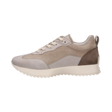 Leder Sneaker grau