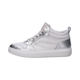 Leather Sneaker silver