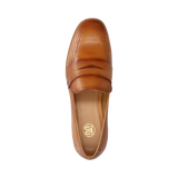 Leder Loafers cognac