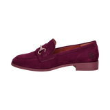 Leder Loafers bordeaux