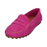 Leder Mokassin pink