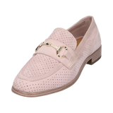 Leder Loafers rosa