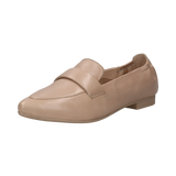 Leder Loafers beige